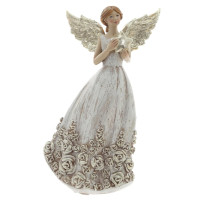 Фигурка декоративная "Ангел", L10 W6,5 H17 см, 2в.