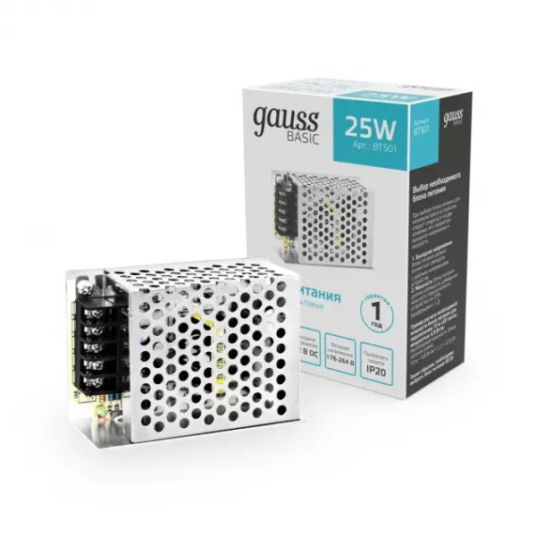 Блок питания Basic BT501 Gauss