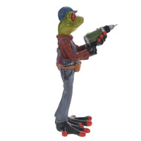 Фигурка декоративная "Лягушка", L8 W8 H16,5 см