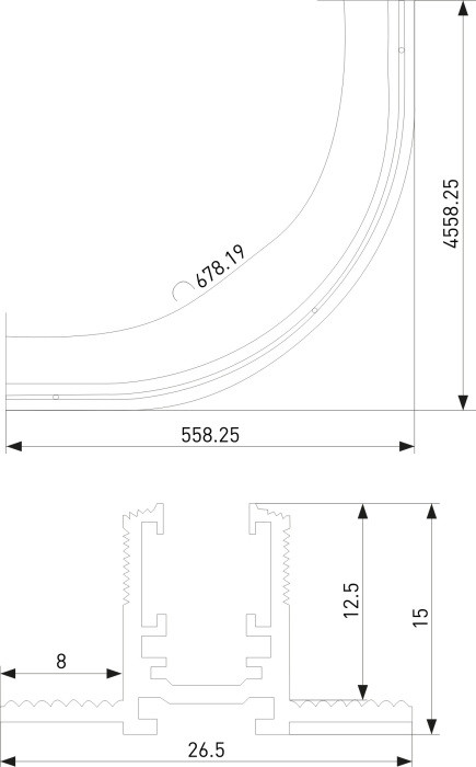Шинопровод Mini Magnetic 85220/00 Elektrostandard