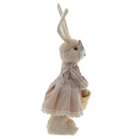 Фигурка декоративная "Зайка", L18 W17 H40 см