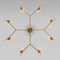 Потолочная люстра Eurosvet 60143/8 латунь