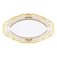 Селедочница 23см."Симфония золотая"