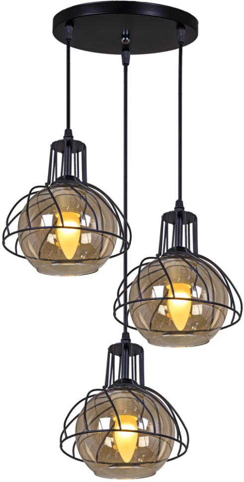 Подвесной светильник  03458-0.4-03 BK Reluce