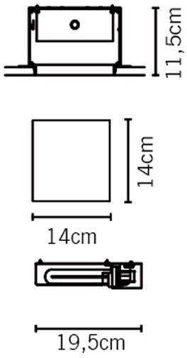 Точечный светильник Zen D67L01 Fabbian