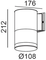 Архитектурная подсветка TUBE 78006 S Oasis Light
