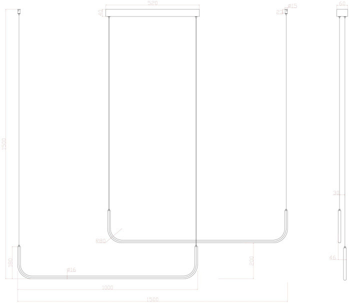 Подвесной светильник Dubhe A2917SP-33BK Arte Lamp