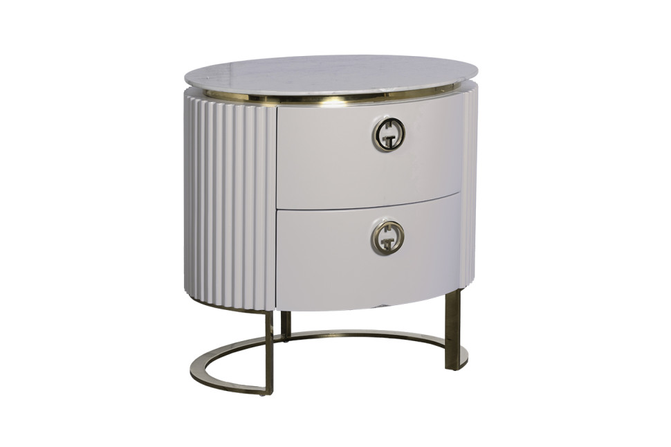 Тумбочка Luchiano с мраморной столешницей