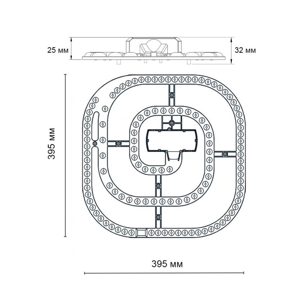 Светодиодный модуль Novotech Klark 357770