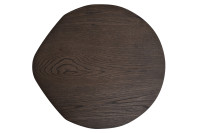 Столик журнальный приставной темный шпон Столик журнальный приставной темный шпон