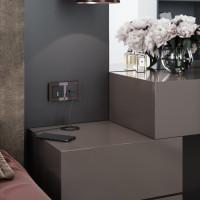 Выключатель Встраиваемые механизмы черные W4510608 Werkel