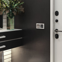 Выключатель Встраиваемые механизмы черные W4510608 Werkel