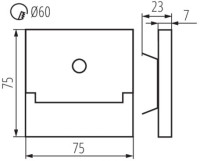 Подсветка для лестниц и ступеней SABIK 29858 Kanlux Подсветка для лестниц и ступеней SABIK 29858 Kanlux