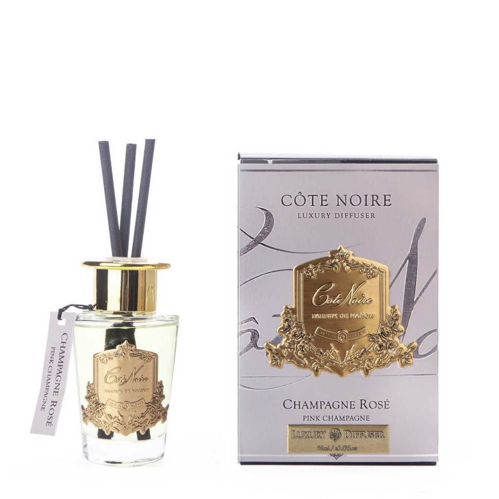 Диффузор 90мл."Champagne Rose" золотой