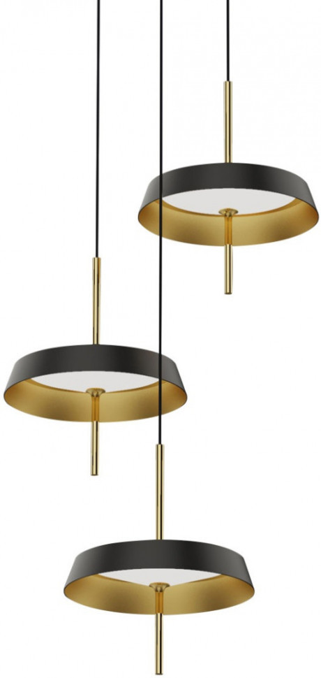 Подвесной светильник MD18001061 MD18001061-3B black/gold DeLight Collection
