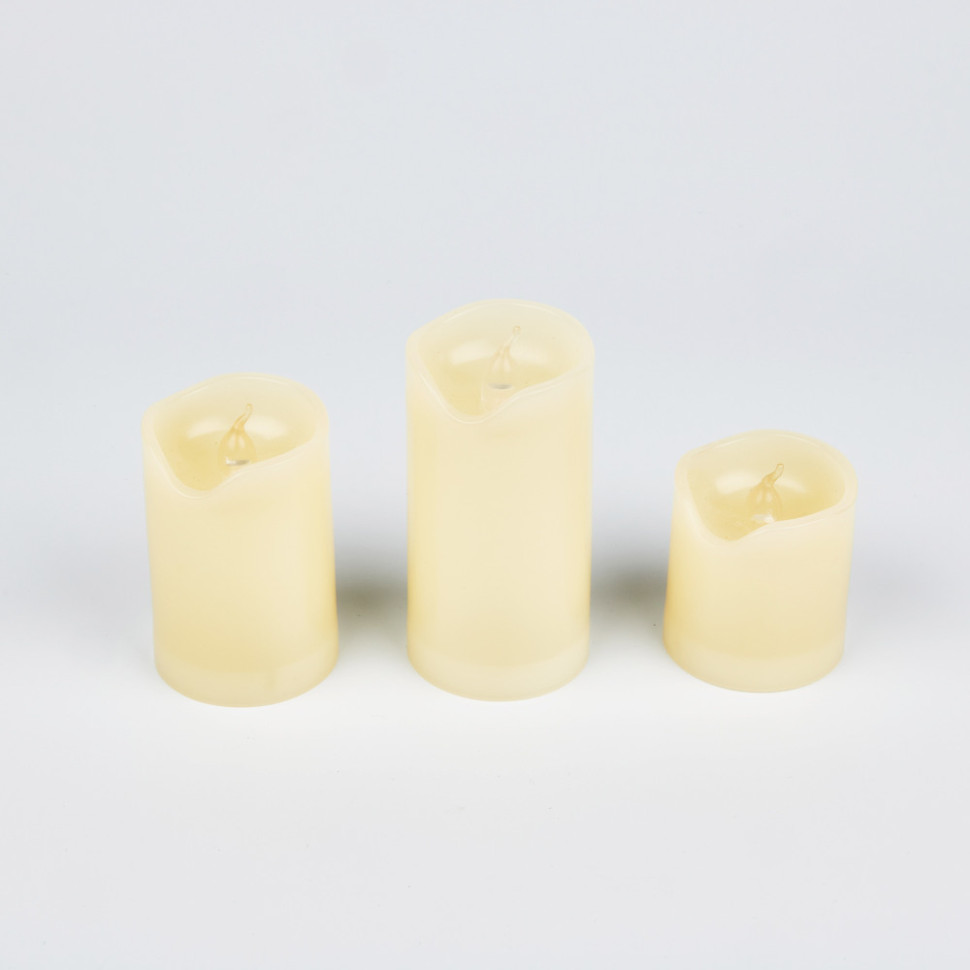 Декоративная свеча  ULD-F060 WARM WHITE CANDLE SET3 Uniel