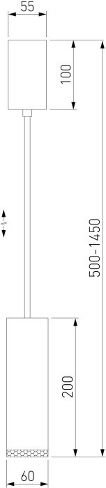Подвесной светильник Lead 50244 LED Elektrostandard