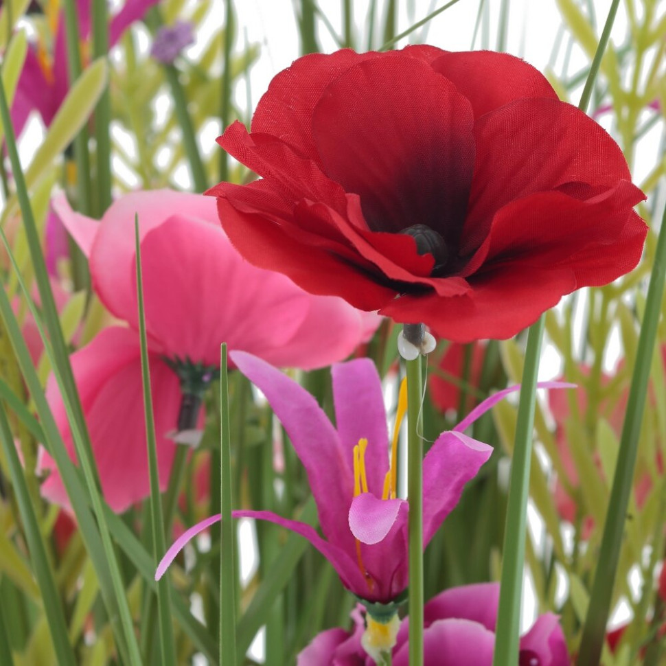 Цветочная композиция, L34 W29 H72 см