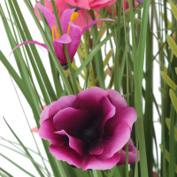 Цветочная композиция, L34 W29 H72 см