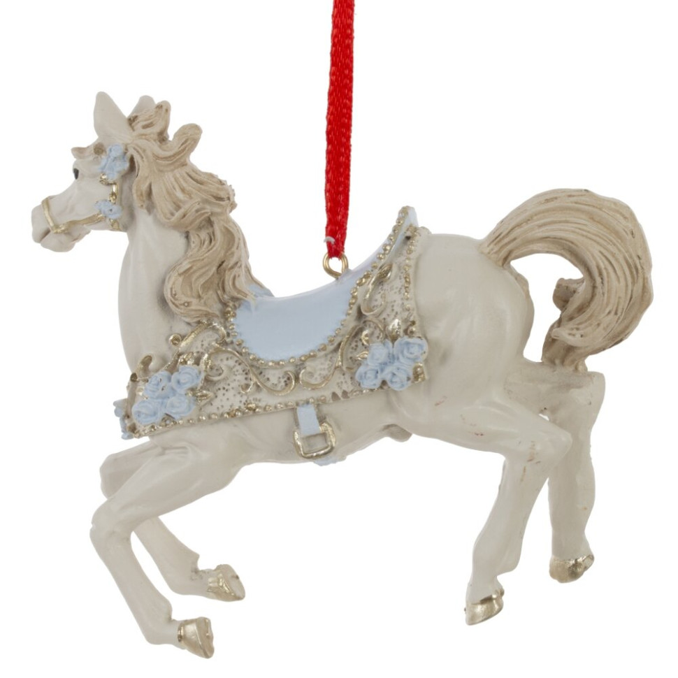 Фигурка декоративная подвесная "Лошадка", L12 W4,5 H9 см