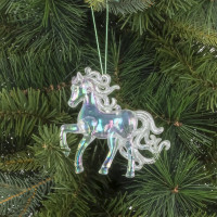 Украшение новогоднеe "Лошадь", L10 W3 H9,5 см