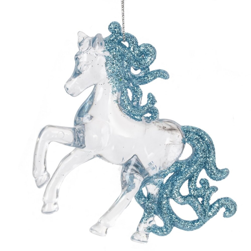 Украшение новогоднеe "Лошадь", L10 W3 H9,5 см