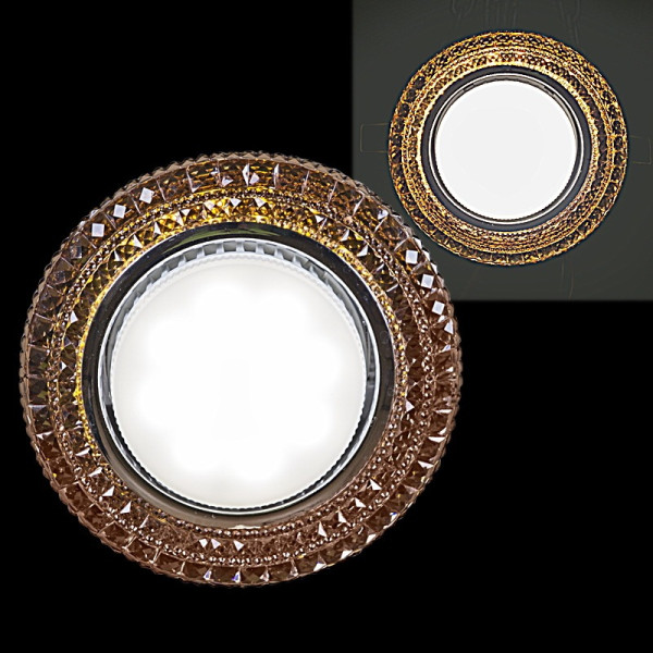 Точечный светильник  53201-9.0-001LF GX53+LED4W TEA Reluce