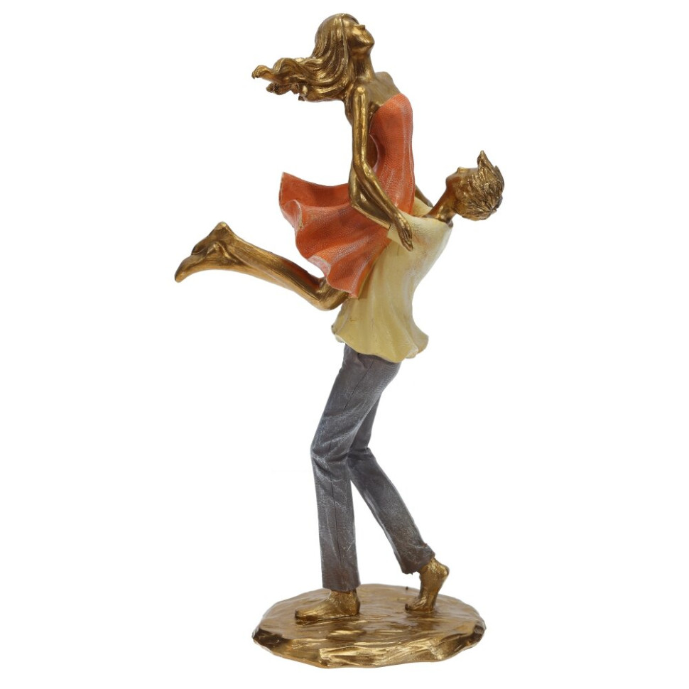 Фигурка декоративная "Влюбленная пара", L15 W9,5 H29,5 см