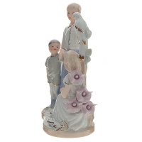 Фигурка декоративная "Семья", L13 W8,5 H21 см