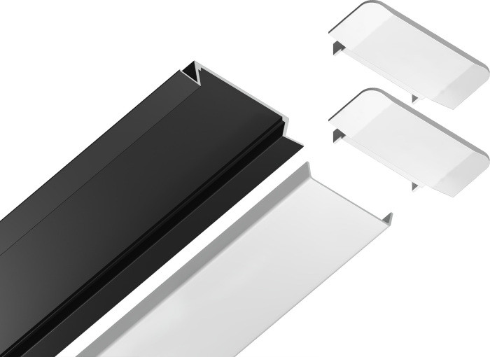 Профиль для светодиодной ленты Illumination GP1100BK Ambrella