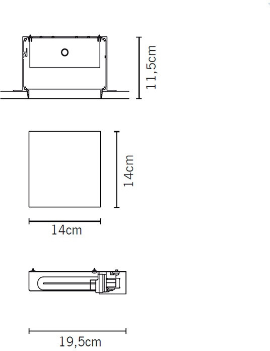 Точечный светильник Zen D67L41 Fabbian