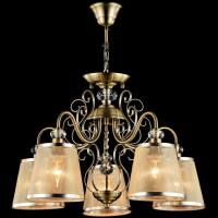 Подвесная люстра Freya Driana FR2405-PL-05-BZ Подвесная люстра Freya Driana FR2405-PL-05-BZ