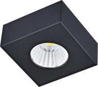 Точечный светильник Mono DL18812/7W Black SQ Donolux