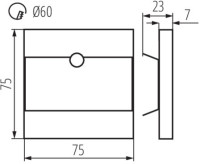Подсветка для лестниц и ступеней TERRA 27373 Kanlux