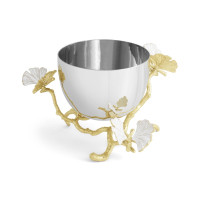 Ваза для конфет Michael Aram "Butterfly Ginkgo Gold", 10 см, 325 мл