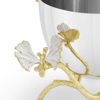 Ваза для конфет Michael Aram "Butterfly Ginkgo Gold", 10 см, 325 мл