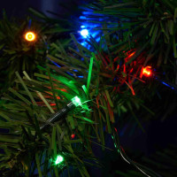 Светодиодная гирлянда Feron 7 веток 230V разноцветная с мерцанием CL91 32373 Светодиодная гирлянда Feron 7 веток 230V разноцветная с мерцанием CL91 32373