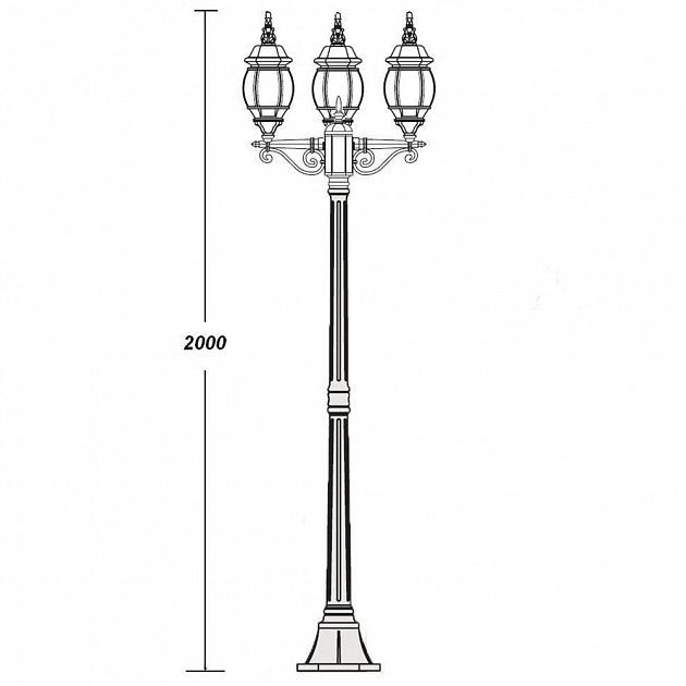 Наземный фонарь  83408SB Gb Oasis Light