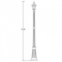 Наземный фонарь  91309S Gb Oasis Light