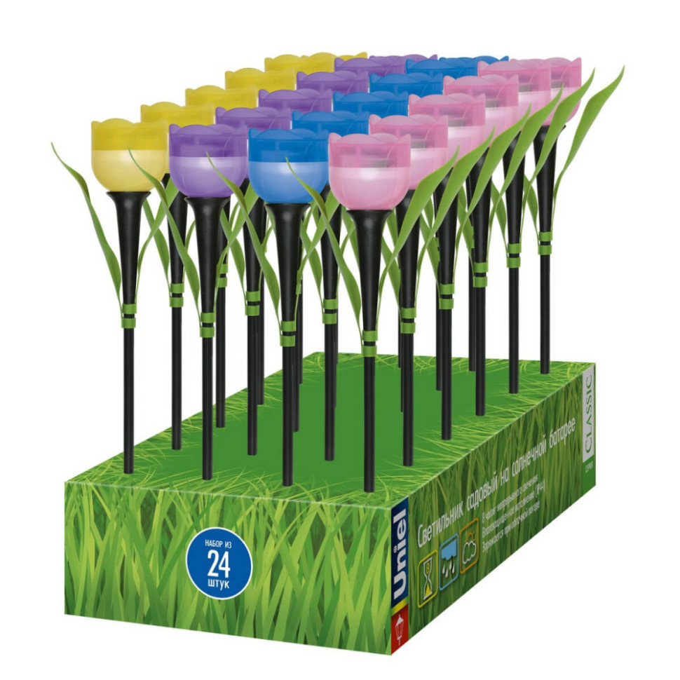 Грунтовый светильник  USL-C-651/PT305 TULIP SET 24 Uniel