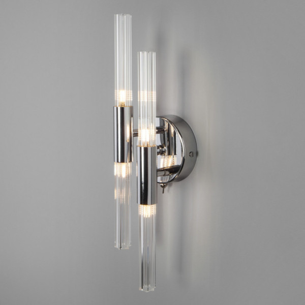 Настенный светильник Sole 558/4 хром Bogate's