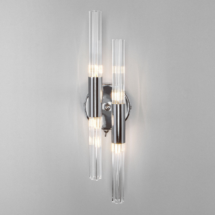 Настенный светильник Sole 558/4 хром Bogate's