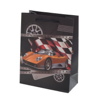 Пакет подарочный S (бумага 210г/м2, блок микс 12шт), L18 W8,5 H24 см, 4в.