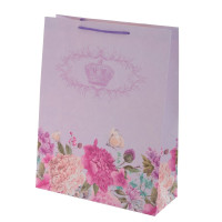 Пакет подарочный S (бумага 210г/м2, блок микс 12шт), L18 W8,5 H24 см, 4в.