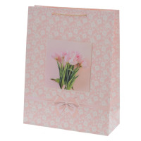 Пакет подарочный S (бумага 210г/м2, блок микс 12шт), L18 W8,5 H24 см, 4в.