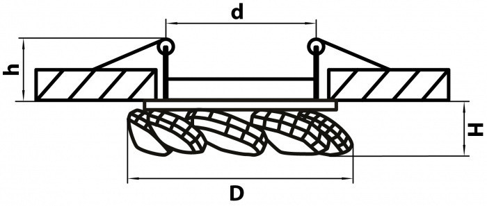 Точечный светильник NOCE 031902 Lightstar