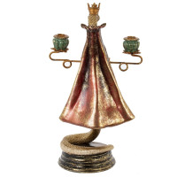 Подсвечник "Змея", D свечи 2,5 см, L28 W20 H49 см