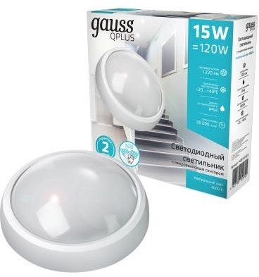 Настенно-потолочный светильник Qplus 142411215-S Gauss