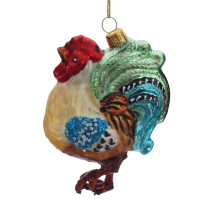 Украшение новогоднее "Петух", L8,5 W5,5 H12,5 см