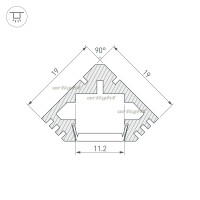 Профиль PDS 012053 Arlight Профиль PDS 012053 Arlight